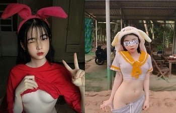 หญิงสาวที่มีเสน่ห์เหงียน Thi Tuyet Giang พอใจความต้องการของเธอ