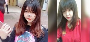 หญิงสาวที่มีเสน่ห์เหงียนพูเกียงมีหีที่อวบอ้วนและเป็นประกาย