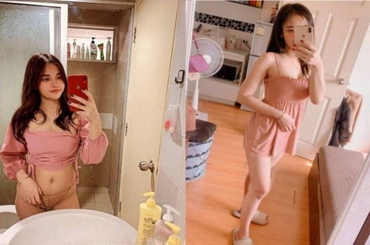 น้องสาวรู้สึกรำคาญเมื่อเพลิดเพลินกับหมอน