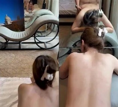 NGOC Anh รู้สึกสบายใจกับผู้ชายที่แปลกประหลาดสั้น ๆ